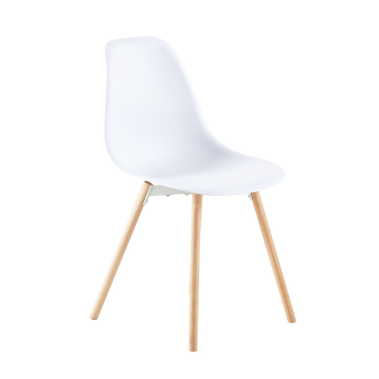 Mikado Living Kingston Dining Chair in White Wayfair.co.uk